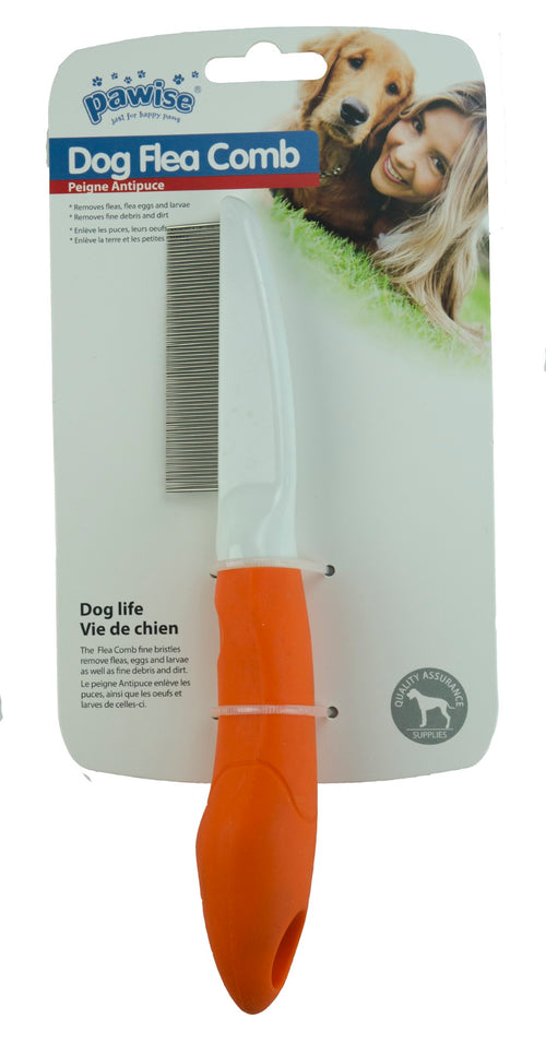 Pawise – Peigne anti-puces pour chien 21 cm