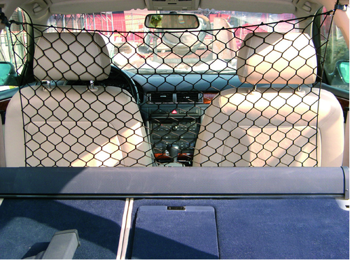 Barrière souple voiture pour chien – Séparation sièges avant/arrière