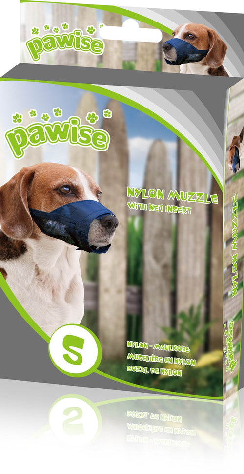Muselière en nylon pour chien – Réglable et confortable
