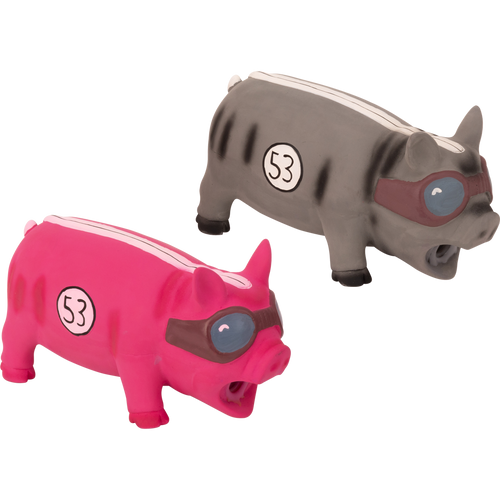 Pawise Latex Pig Boss – Jouet Cochon Sonore pour Chien