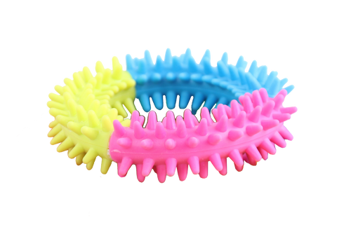 Pawise Rainbow World – Anneau de jeu M pour chien