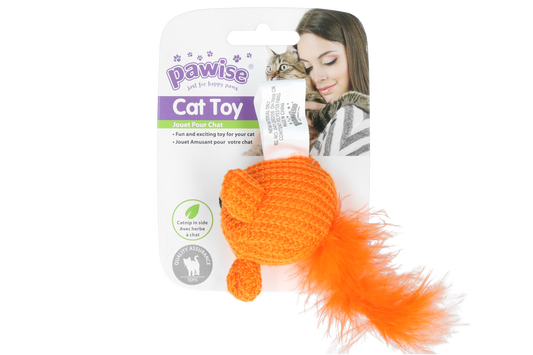 Pawise Cat Toy Wool Mouse