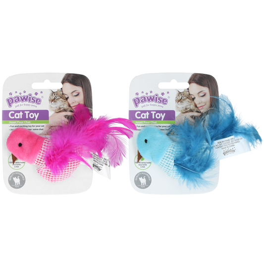 Pawise 100% Catnip Toy Bird