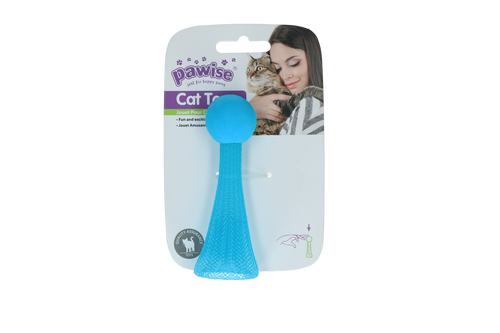 Pawise – Jouet lumineux rebondissant pour chat – 10 cm