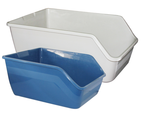 Pawise – Bac à litière haut pour chat 61 × 45 × 25 cm