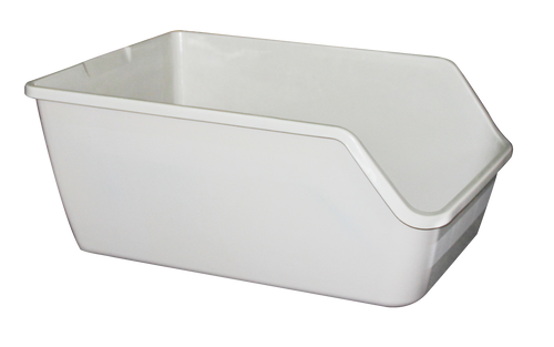 Pawise – Bac à litière haut pour chat 61 × 45 × 25 cm