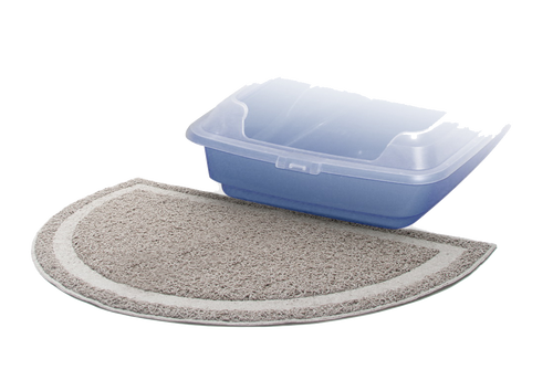 Pawise - Tapis à litière pour chats 60x36cm