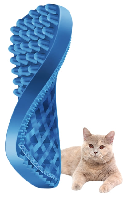 Pet+Me Cat Hair Brush Short hair Blue