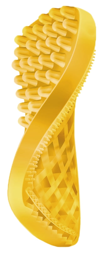 Pet+Me Dog Hair Brush Short hair Yellow