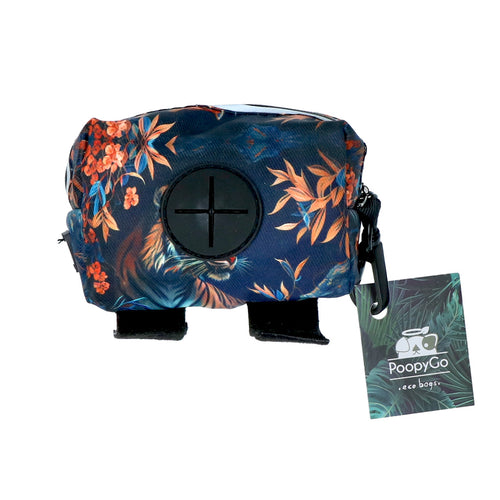 PoopyGo – Distributeur de Sacs à Déjections pour Chien motif tigre