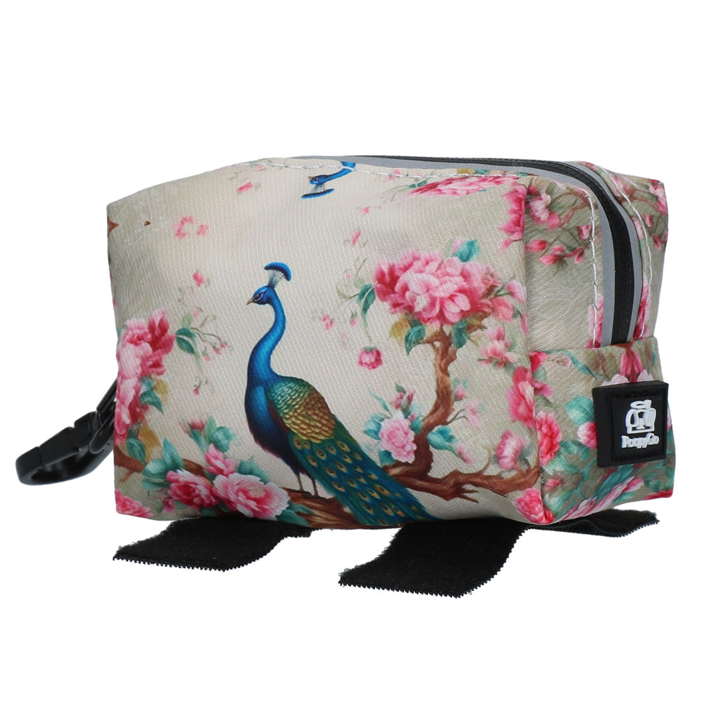 PoopyGo Eco Bag Peacock (White)