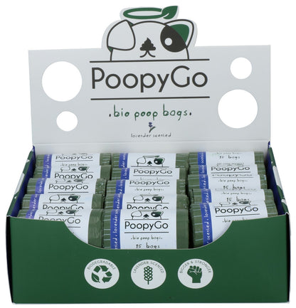 PoopyGo Eco friendly single roll lavender scented