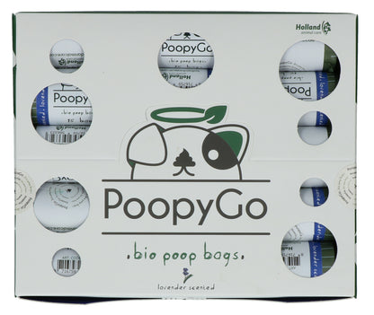 PoopyGo Eco friendly single roll lavender scented