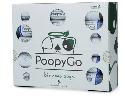 PoopyGo Eco friendly single roll lavender scented