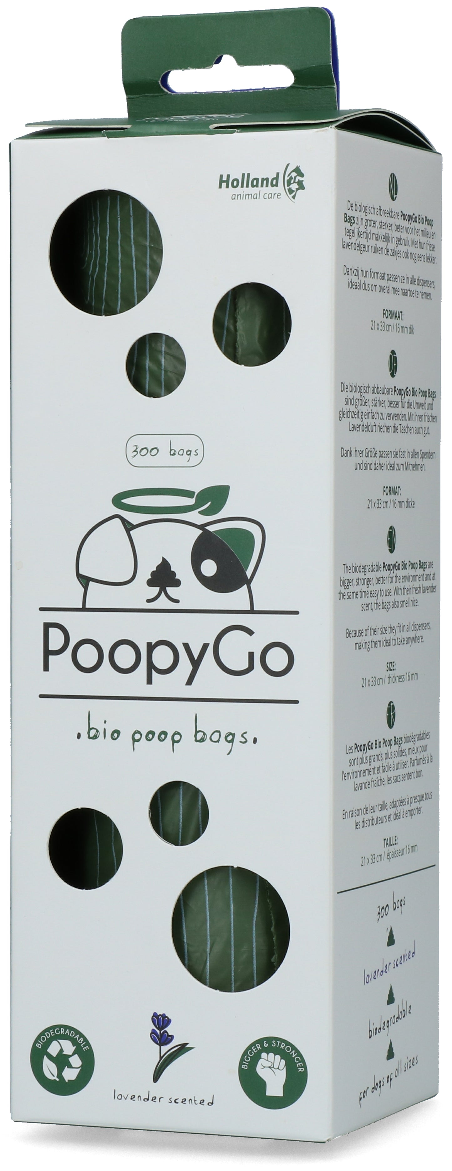PoopyGo Eco friendly Tissue Box Lavender scented (300 pcs)