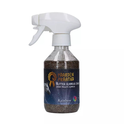 Spray Pailleté Turquoise Paardenpraat TV Glitter Glamour Paardenpraat TV