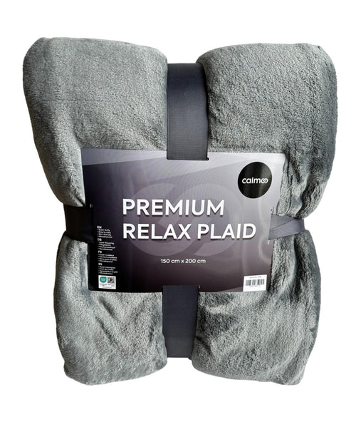calmoo Premium Relax Plaid – Plaid Polaire Doux et Confortable 150 × 200 cm