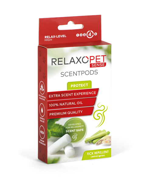 RelaxoPet Sense Scentpods Citronnelle — Capsules parfumées apaisantes pour chiens