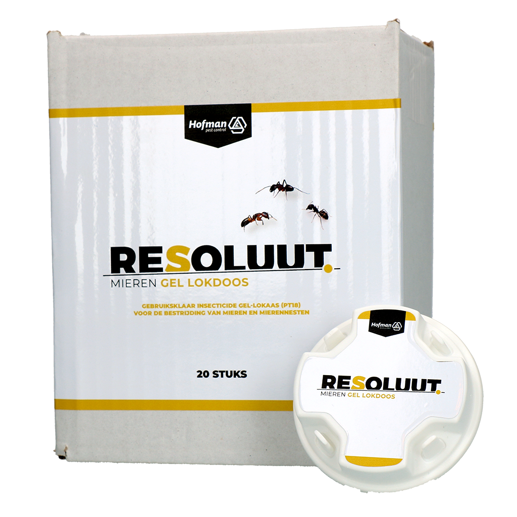 Resoluut Mieren Gel Lokdoos 20 pieces