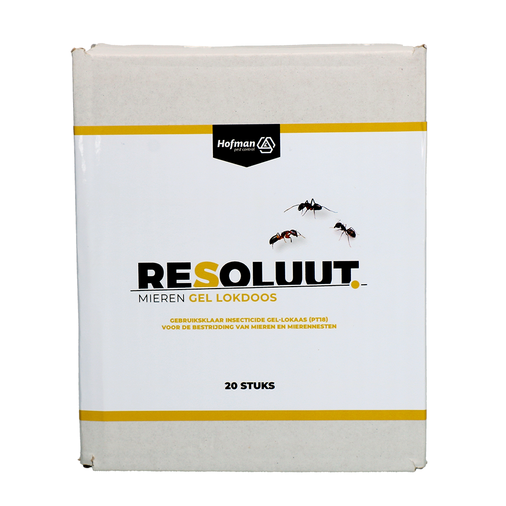Resoluut Mieren Gel Lokdoos 20 pieces