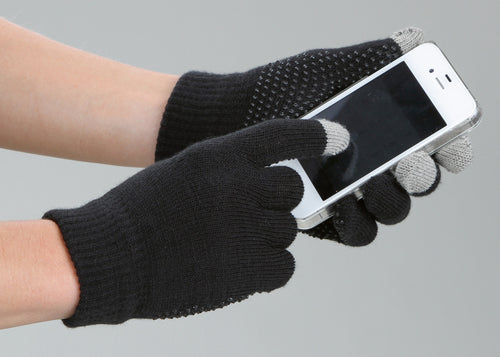 Gant d'équitation Magic Touch Noir