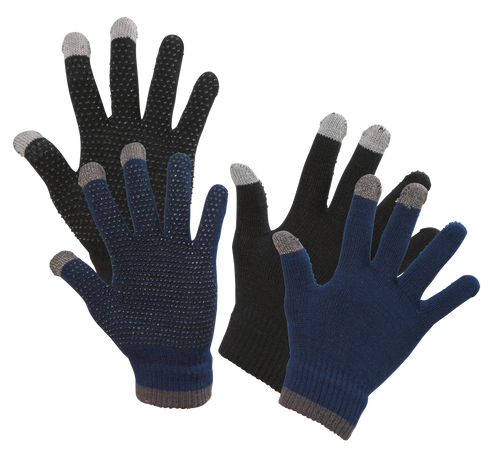 Gant d'équitation Magic Touch Noir