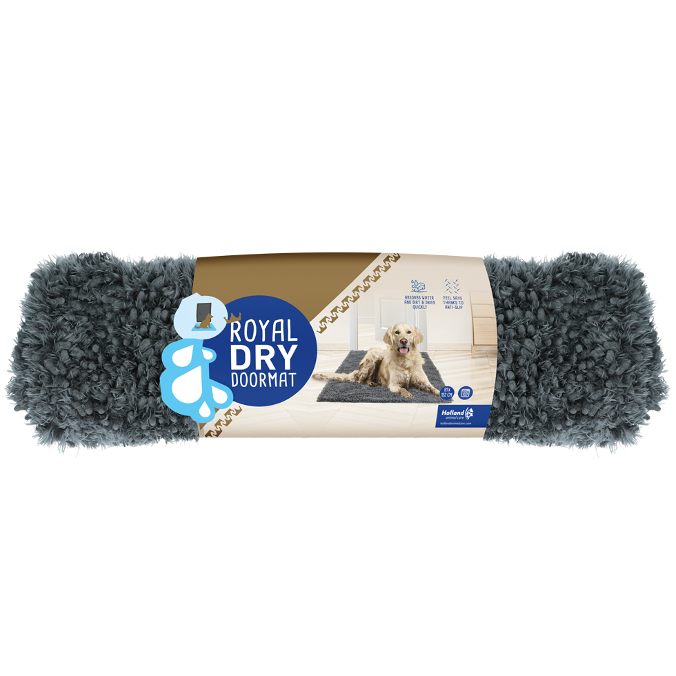 Tapis absorbant Royal Dry pour chien – taille L 91 × 152 cm