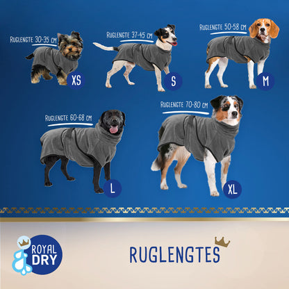 Royal Dry Bathrobe For Dogs XS
