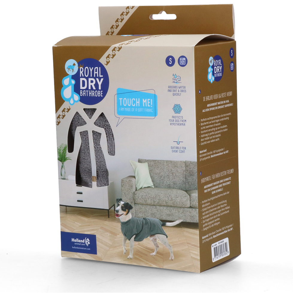 Royal Dry Bathrobe For Dogs S