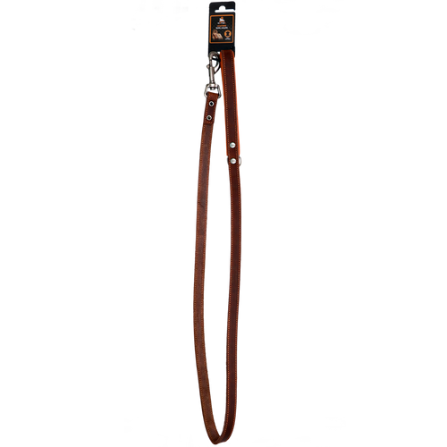 Spotted! Pro – Laisse pour Chien en Cuir Premium 1,8 × 130 cm Marron