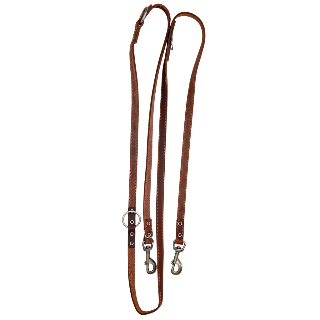 Spotted! – Laisse d’Éducation en Cuir Premium 2 x 250 cm Spotted! Pro