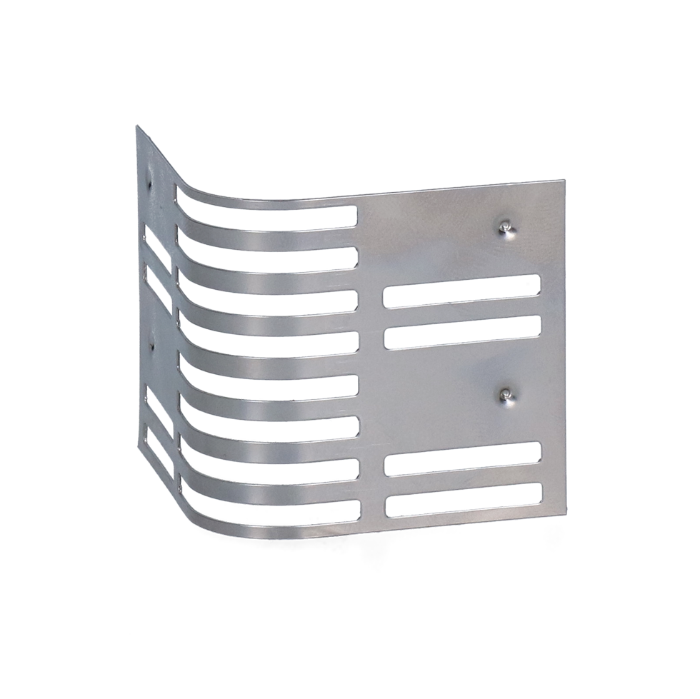 Grille d'Aération Inox SpouwSafe – Toutes Longueurs Merkloos