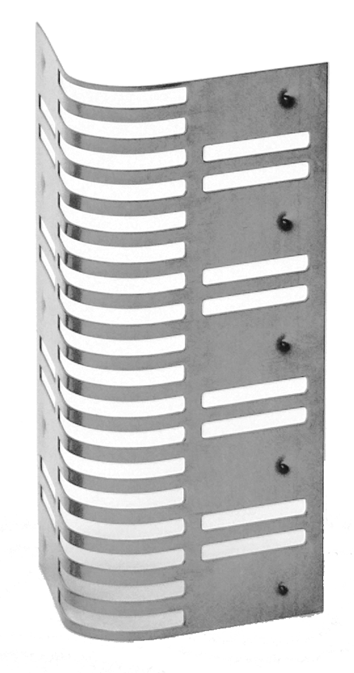 Grille d'Aération Inox SpouwSafe – Toutes Longueurs Merkloos