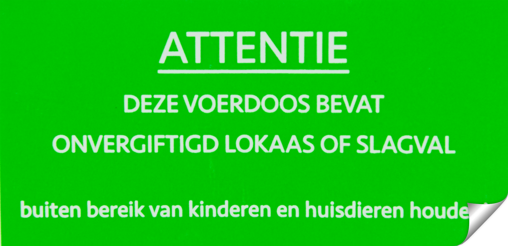 Sticker Non-Poison / Trap