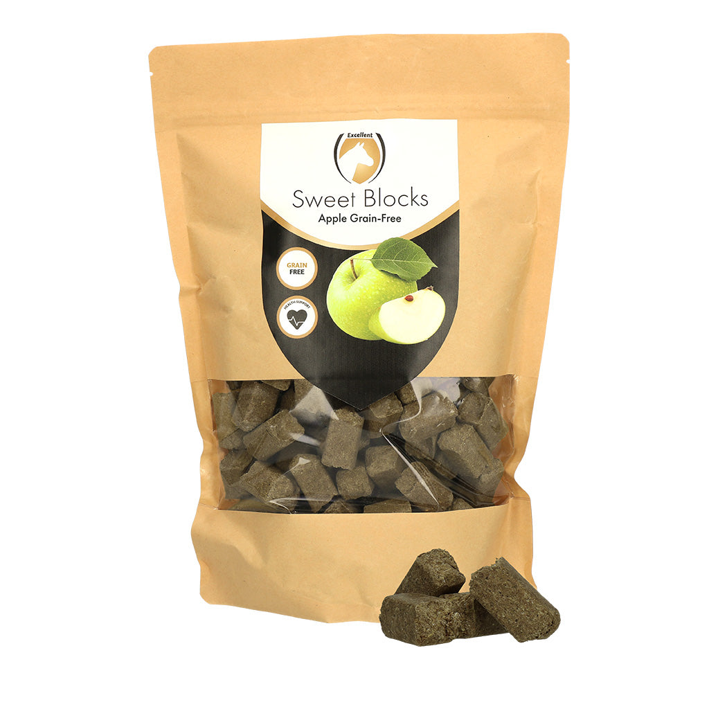 Excellent Horse – Friandises Sweet Blocks sans céréales Excellent Horse