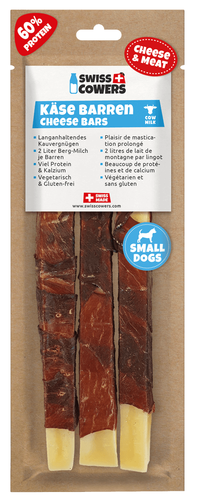 SwissCowers – Barre de fromage Black Angus S 80 g