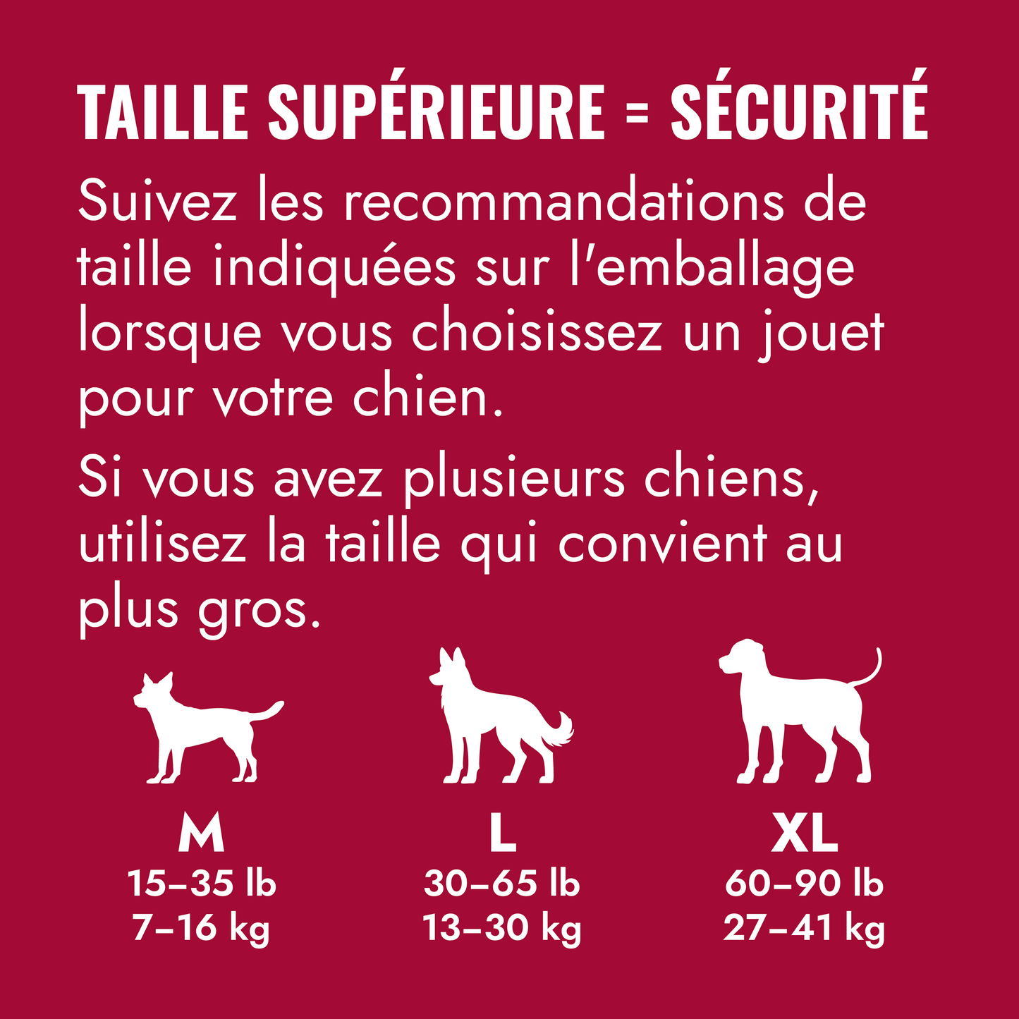 KONG Classic avec Corde - Rouge - Large Petdiscount