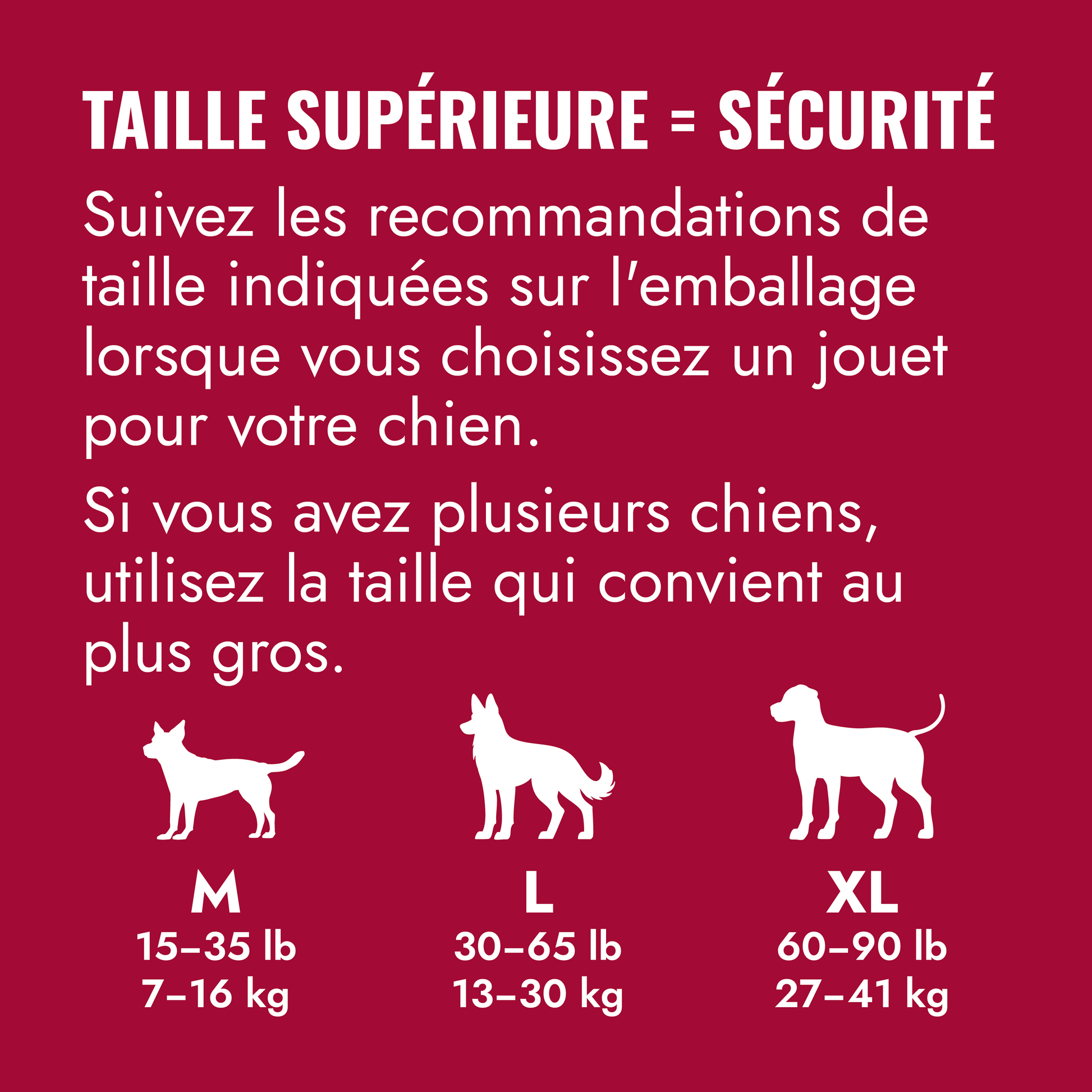 KONG Classic avec Corde - Rouge - Large Petdiscount