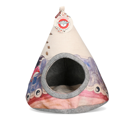 Tipi pour Chat TAKARA – Nid Douillet et Élégant