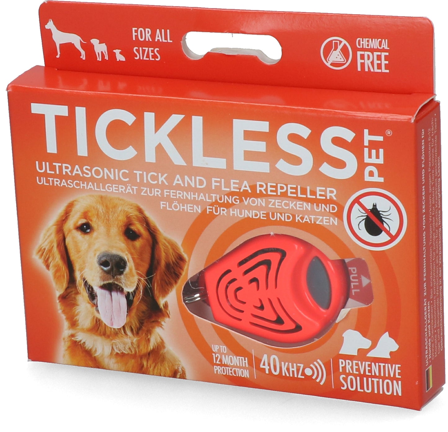 Tickless Pet minimum 6-month protection Orange