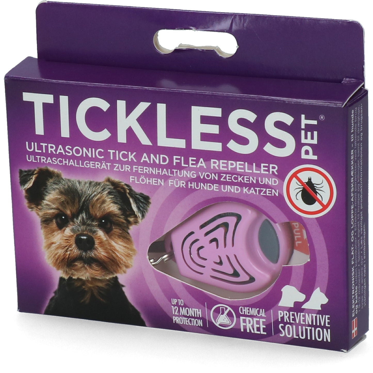 Tickless Pet minimum 6-month protection Pink