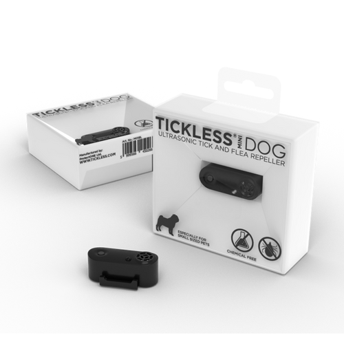 Tickless mini, spécial petit chiens - Rechargeable noir