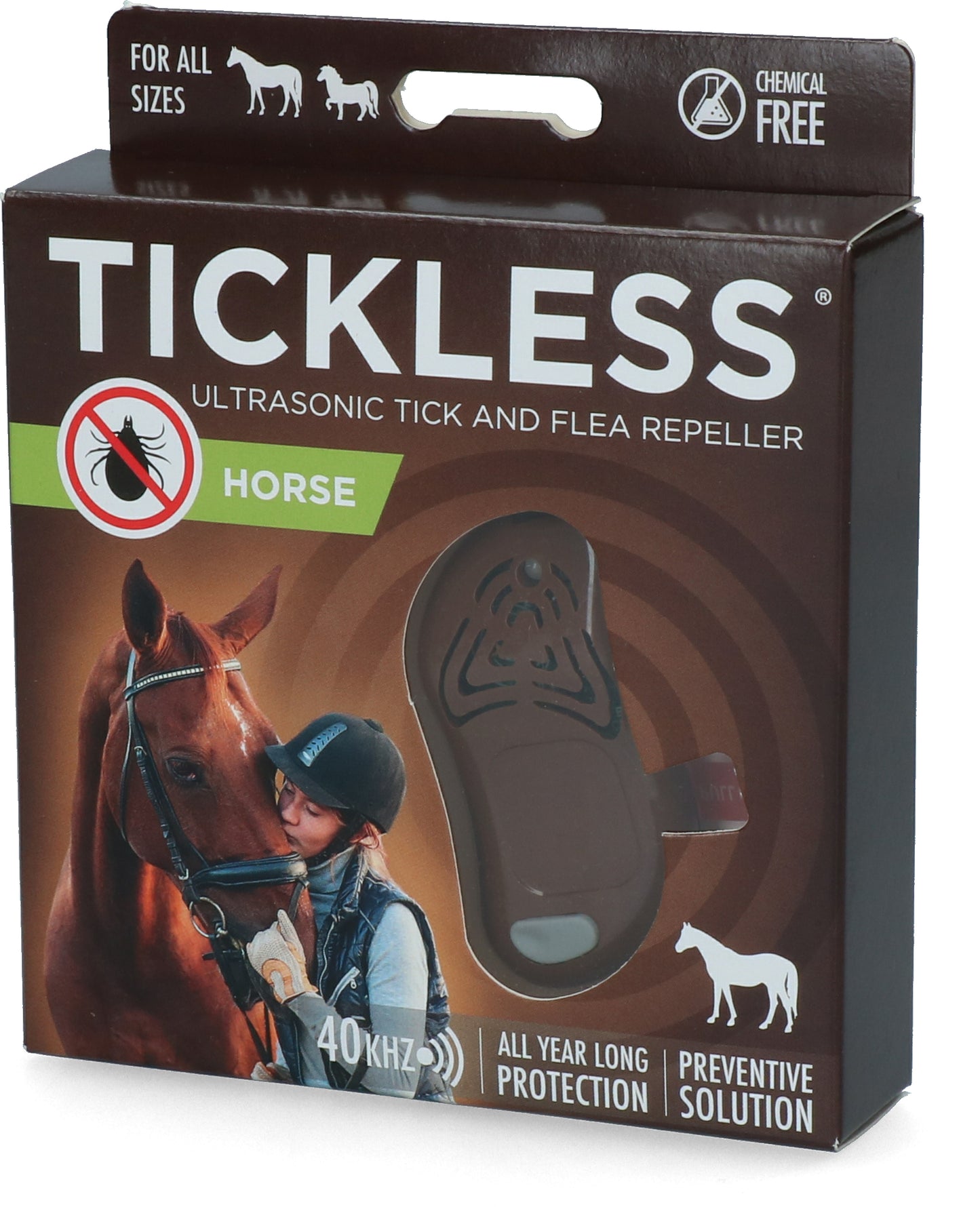 Tickless Horse minimum 6-month protection Brown