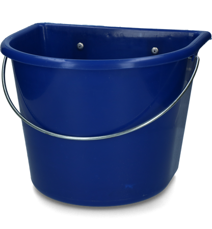 vPlast Manger Portable /w Hooks & Handle 15 l Dark blue