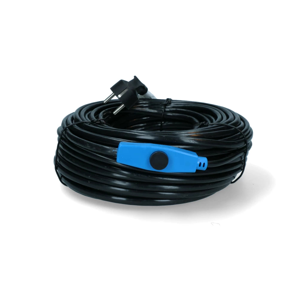 Câble chauffant antigel pour conduites d’eau - 48 m (768 Watt) Gobel