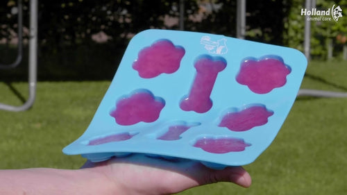 Moule à glaces pour chien – Coolpets Dog Ice Mix Tray (8 portions)