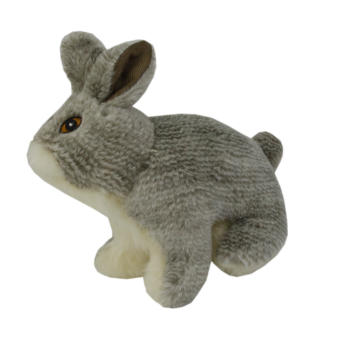 Wild Life Dog – Jouet Naturel Lapin pour Chien avec Corde Dentaire