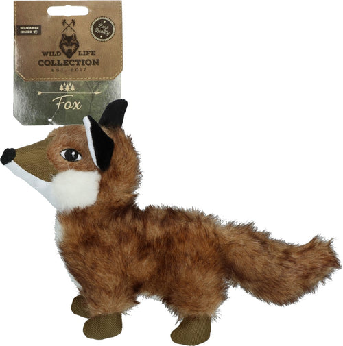 Wild Life Collection – Jouet Naturel Renard pour Chien avec Corde Dentaire