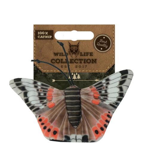 Wild Life Collection – Jouet Naturel Papillon pour Chat avec Herbe à Chat