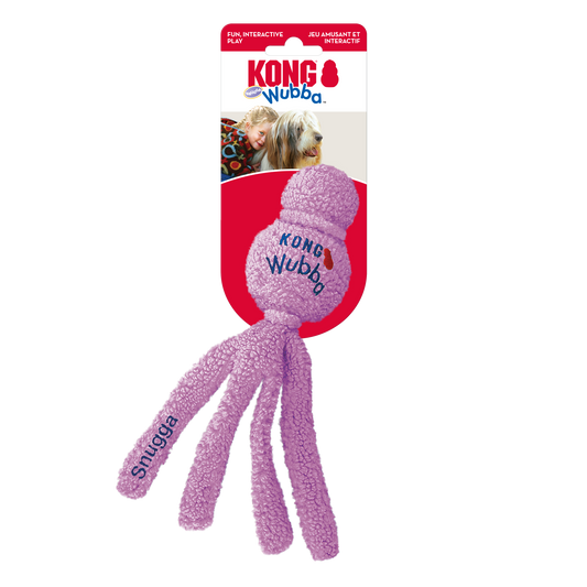 KONG Snugga Wubba - Jouet de Confort Extra Résistant